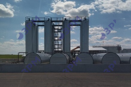Резервуары 60 и 50 м3 для компании из Тульской области в Краснодаре - Опытный завод резервуаров и металлоконструкций