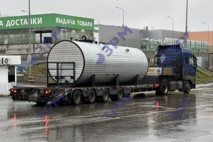 Резервуар горизонтальный стальной РГС-30 в Краснодаре - Опытный завод резервуаров и металлоконструкций