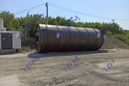 Силос 100 м3 для минерального порошка и других сыпучих материалов  в Краснодаре - Опытный завод резервуаров и металлоконструкций